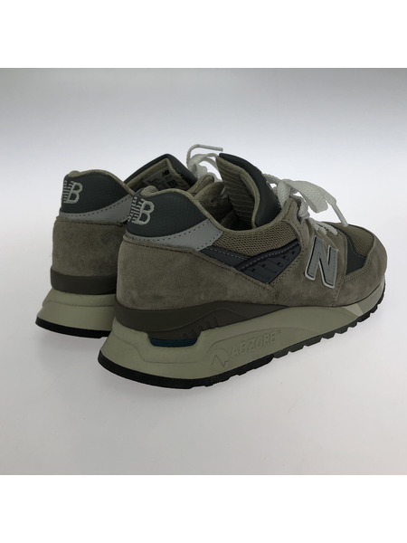 NEW BALANCE スニーカー U998GR USA製 グレー 27.0㎝
