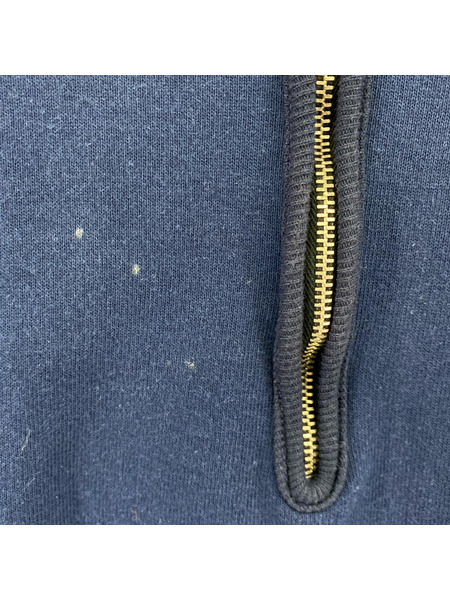 THE FLAT HEAD ハーフジップスウェットシャツ 紺 (L)