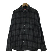 Supreme 長袖シャツ ASKET WEAVE PLAID SHIRT M