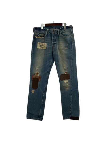 POLO RALPH LAUREN POLO RALPH LAUREN BOBBY JEAN パッチワーク 35