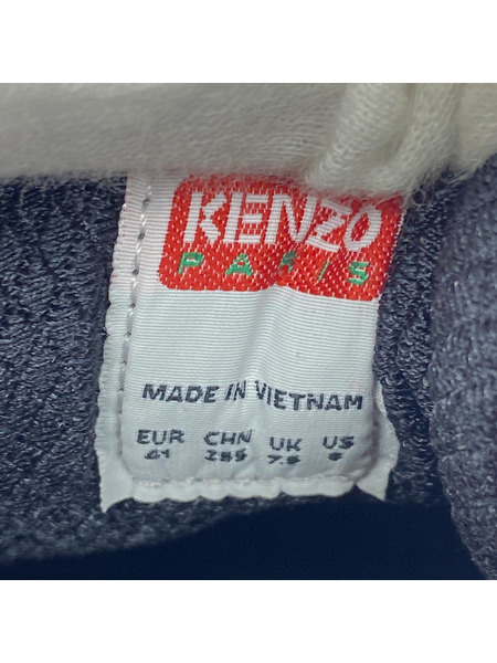 KENZO スニーカー Black Polyester Lace-Up Low Top Sneakers[値下]