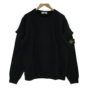 STONE ISLAND Stone Island Sweatshirt with logo L 黒 タグ付キ