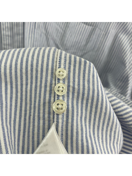 POLO RALPH LAUREN 長袖Tシャツ・カットソー THE BIG FIT ストライプ/ブルー M