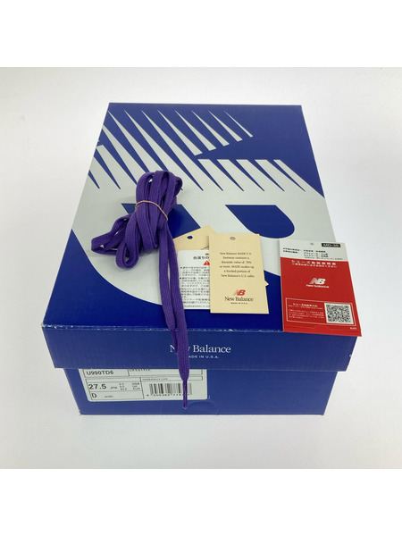 NEW BALANCE スニーカー 990 27.5cm
