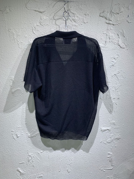 ssstein RAMIE KNIT SS SKIPPER S ブラック