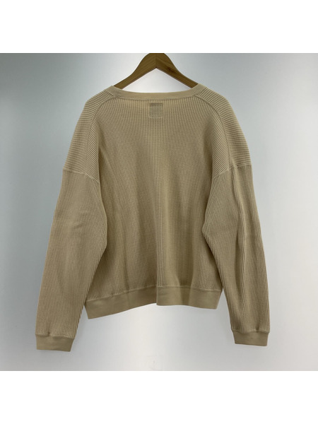 Sanca ニット・セーター BIG WAFFLE CREW 1 S20FSW10