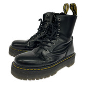 Dr.Martens ブーツ JADON 厚底 サイドジップ 8ホールブーツ (UK7) ブラック
