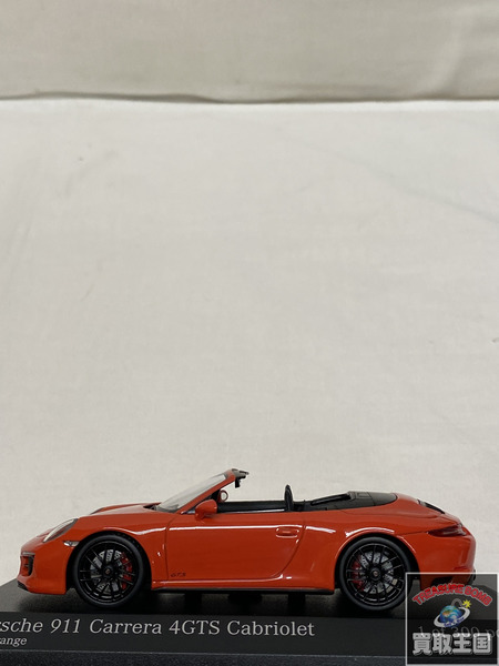 1/43 ミニチャンプス Porsche 911 cabriolet　Lavaorange オレンジ