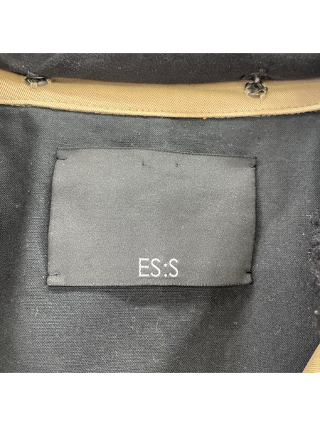 ソノ他 ES:S 襟ボアトレンチコート ブラウン (3)