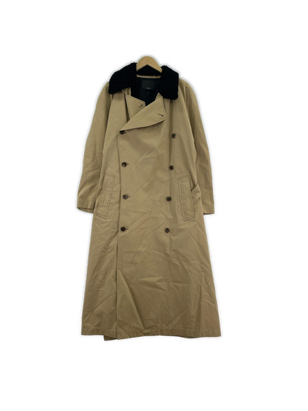 ソノ他 ES:S 襟ボアトレンチコート ブラウン (3)