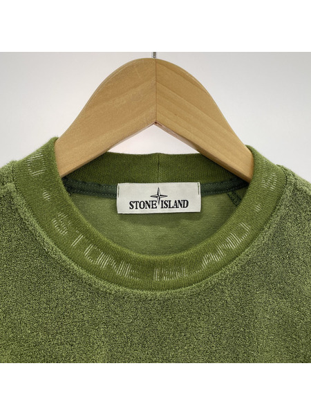 STONE ISLAND スウェット・トレーナー 20SS センターロゴ パイル地スウェット S 7615652E3[値下]