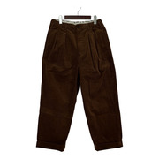 TapWater Corduroy Tuck Trousers(34)ブラウン