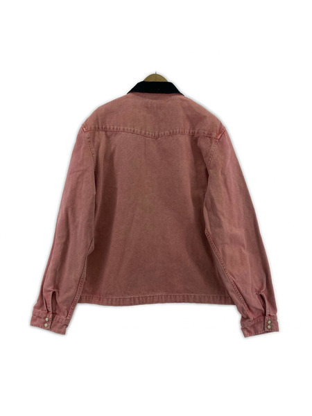 STUSSY ブルゾン・ジャンパー washed canvas work jacket (L)[値下]