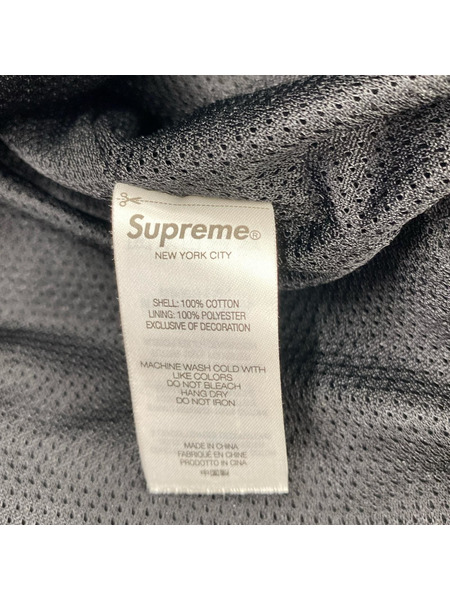 Supreme ジャケット ×Umbro Cotton Ripstop Track Jacket 黒 L