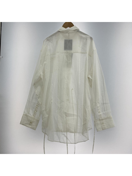 SOSHIOTSUKI 23SS The Kimono Breasted Shirt Wide 48 ホワイト