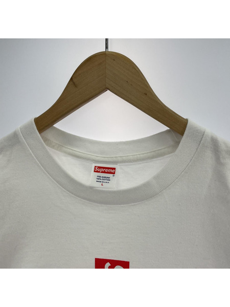 Supreme 20FW Cross Box Logo Tee (L) 白[値下]