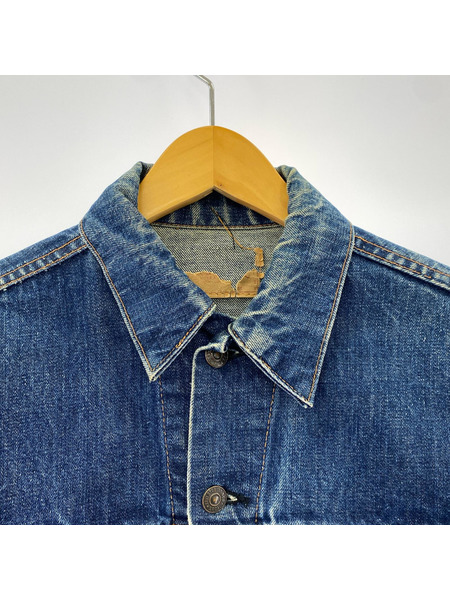 Levi's 60-70s 70505 BIGE ボタン裏525刻印 デニムジャケット (-)