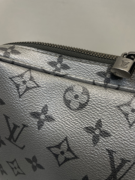 LOUIS VUITTON 18ss 日本限定品 モノグラム リフレクトライン メッセンジャーPM シルバー