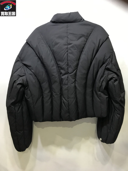 a.a spectrum/モックネック パデッドジャケット