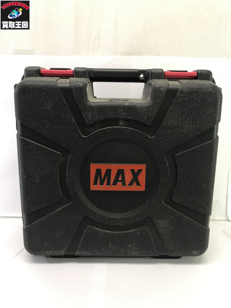 MAX 65㎜常圧釘打機 コイルネイラ シルバー レッド