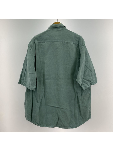 AURALEE WASHI DUCK CANVAS SHIRTS