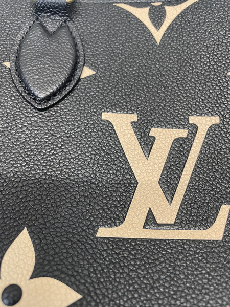 LOUIS VUITTON モノグラム アンプラント オンザゴーPM 2WAYバッグ ブラック