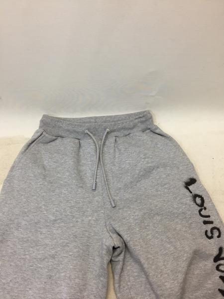 LV/21AW/Neon Working Man/スウェットパンツ/グレー/XS[値下]