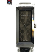 グッチ/バングルウォッチ/127.5/電池交換済 レディースQZ