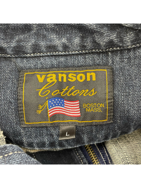 VANSON オーバーオール・ツナギ デニムオールインワン