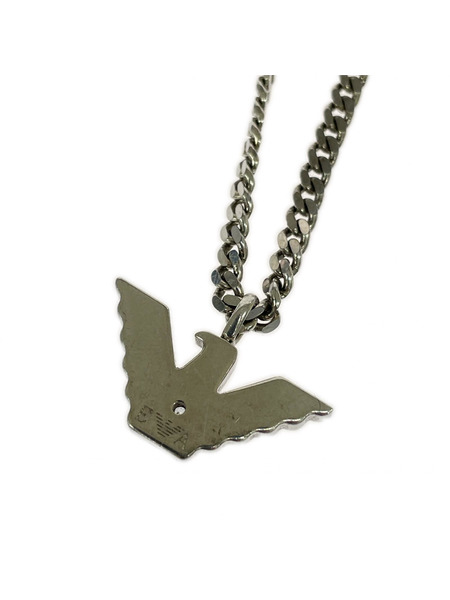 EMPORIO ARMANI ネックレス イーグル ストライプ ネックレス シルバー925