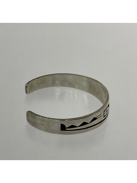 ブレスレット・バングル ホピ族 STERLING Loren Phillips バングル