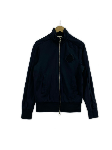 MONCLER パーカー(ジップアップ) E20918426700 コットンジャージ 黒