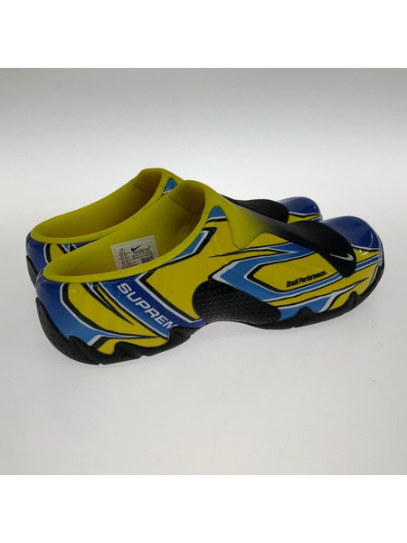 Supreme シューズ ×NIKE Clogposite SP Yellow/Blue (28.5cm)