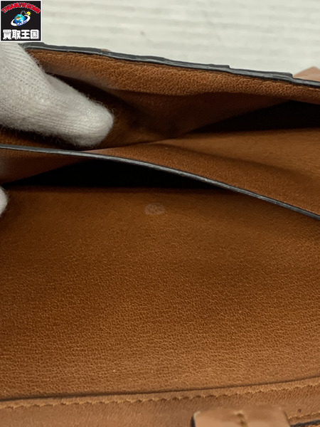 長財布 LOEWE バーティカルウォレット ラージ ネイビー