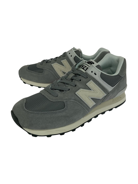 NEW BALANCE スニーカー U574UL2/グレー/27cm