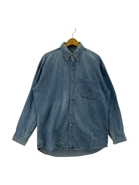90S CHAPS RALPH LAUREN デニムシャツ M[値下]｜商品番号