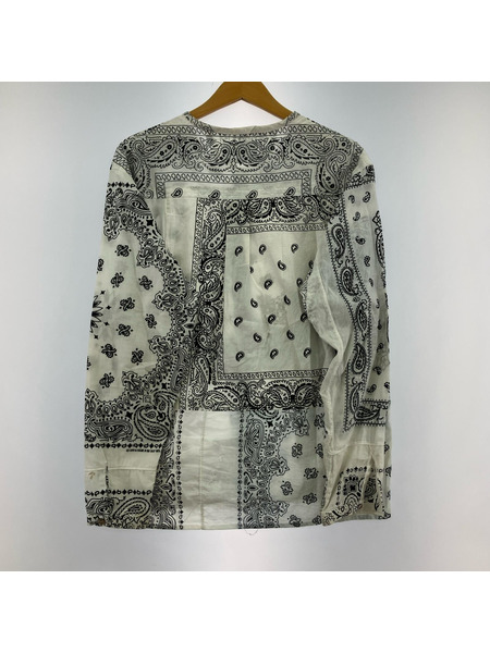 長袖シャツ FORSOMEONE クレイジーペイズリーLSシャツ