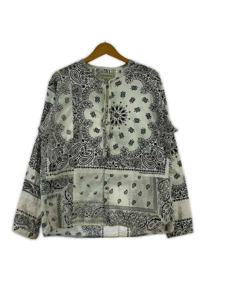 長袖シャツ FORSOMEONE クレイジーペイズリーLSシャツ