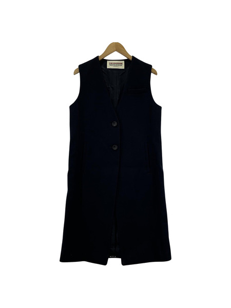 THE SHINZONE  LONG WOOL GILET　ブラック 34 24AMSCO02[値下]