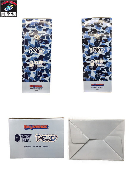 その他 BAPE×FUJIYA ABC CAMOPEKO BE@RBRICK 1000%