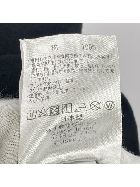 STUSSY 半袖Tシャツ・カットソー ロゴ チェリープリントTEE 黒