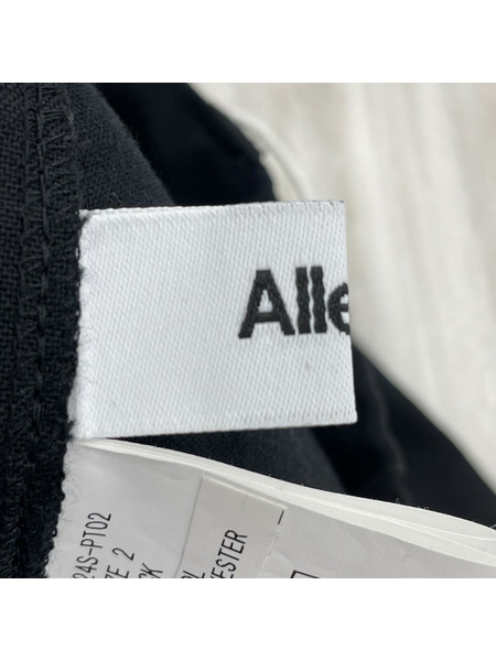 ALLEGE パンツ ウールイージースラックス  黒（2）