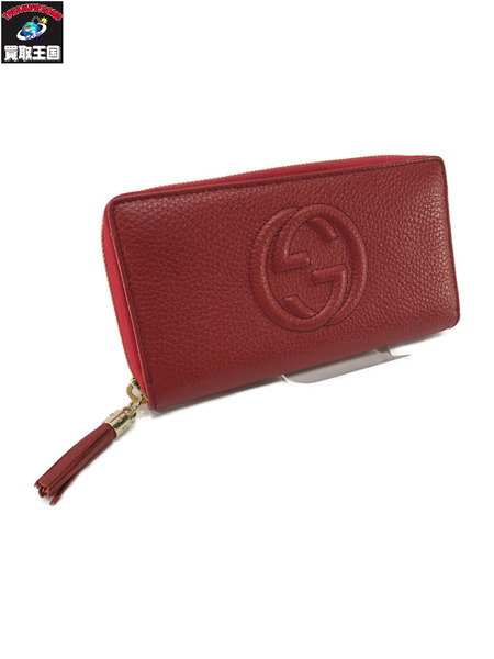 GUCCI 長財布 ソーホー 赤