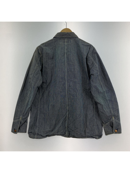 HYSTERIC GLAMOUR/ヒッコリーカバーオール[値下]｜商品番号