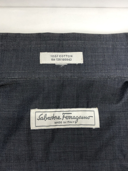 S.Ferragamo シャツ グレー
