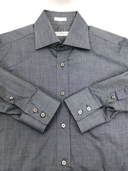 S.Ferragamo シャツ グレー