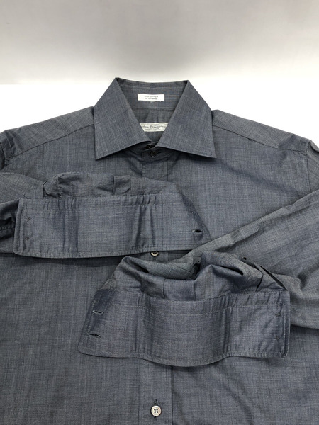 S.Ferragamo シャツ グレー