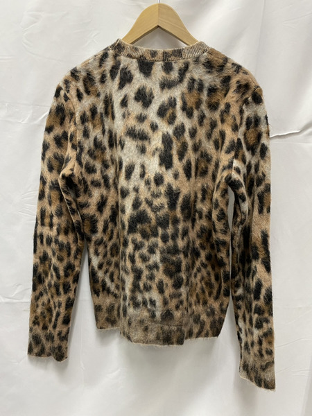 SAINT LAURENT　レオパード モヘアニット M　2018年