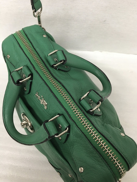 COACH ライダー24 ショルダーバッグ グリーン 33690