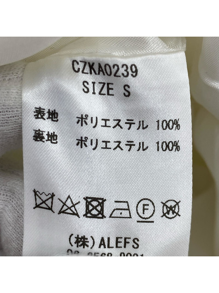 オールインワン・サロペット AMBIENT ネックスリットオールインワン WHT S